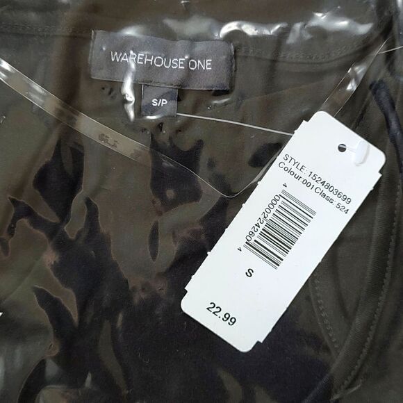 New With Tag Size Small Warehouse One Women's Black F Bomb‎ Racerback Tank - Picture 8 of 9